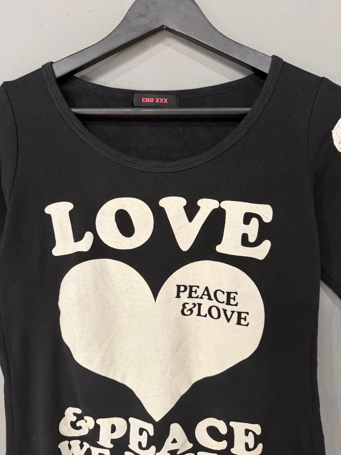 chu xxx peace & love♥︎ top 상품이미지7