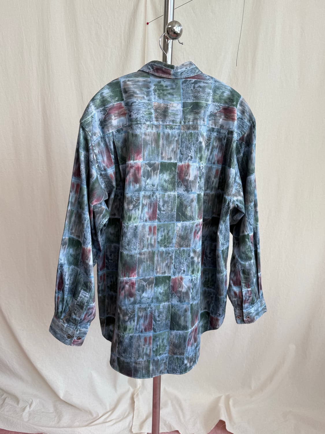 Demain Clair 모자이크 타일 셔츠 상품이미지4