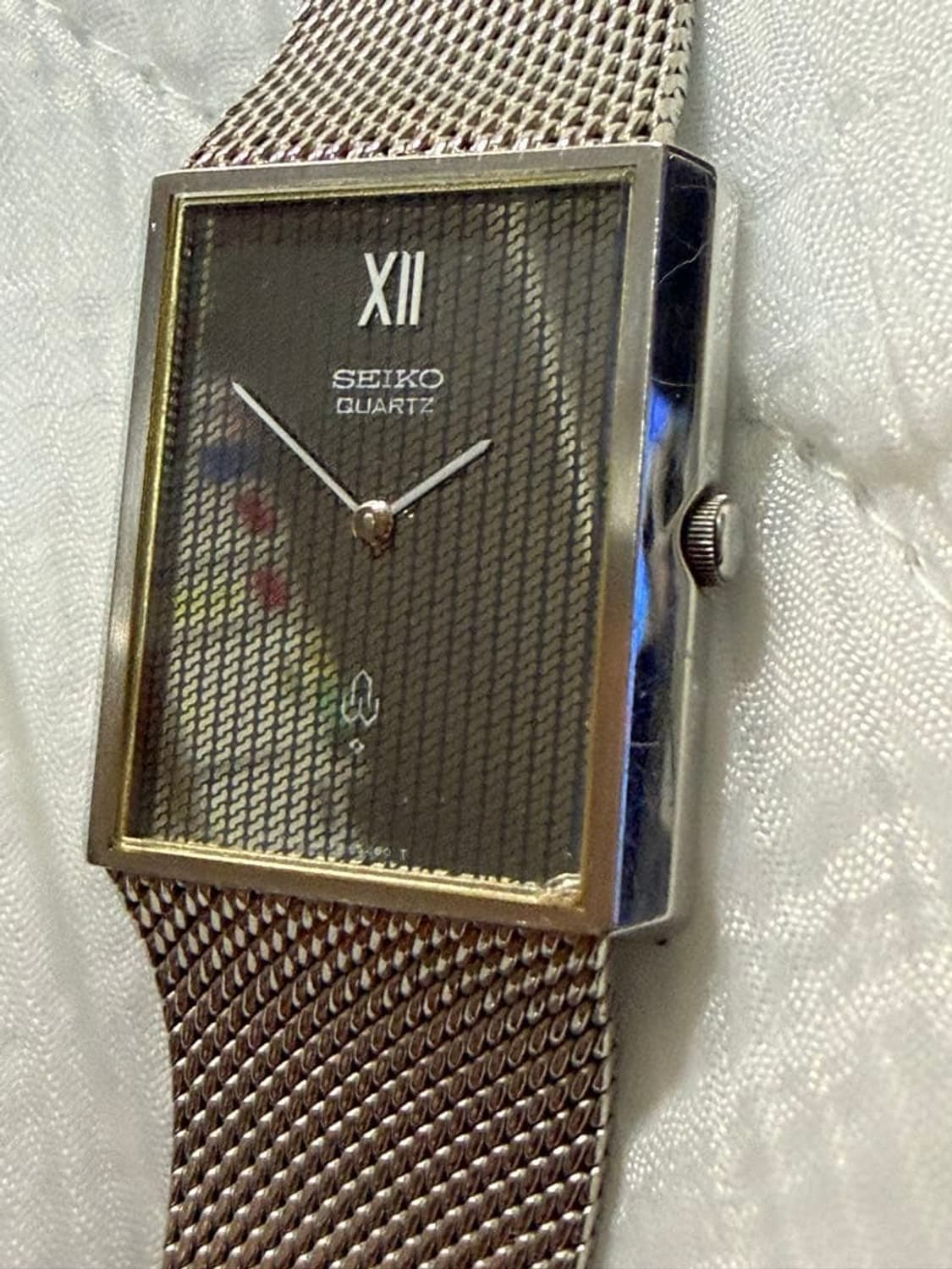 세이코 샤리오 스퀘어 쿼츠 시계 상품이미지3