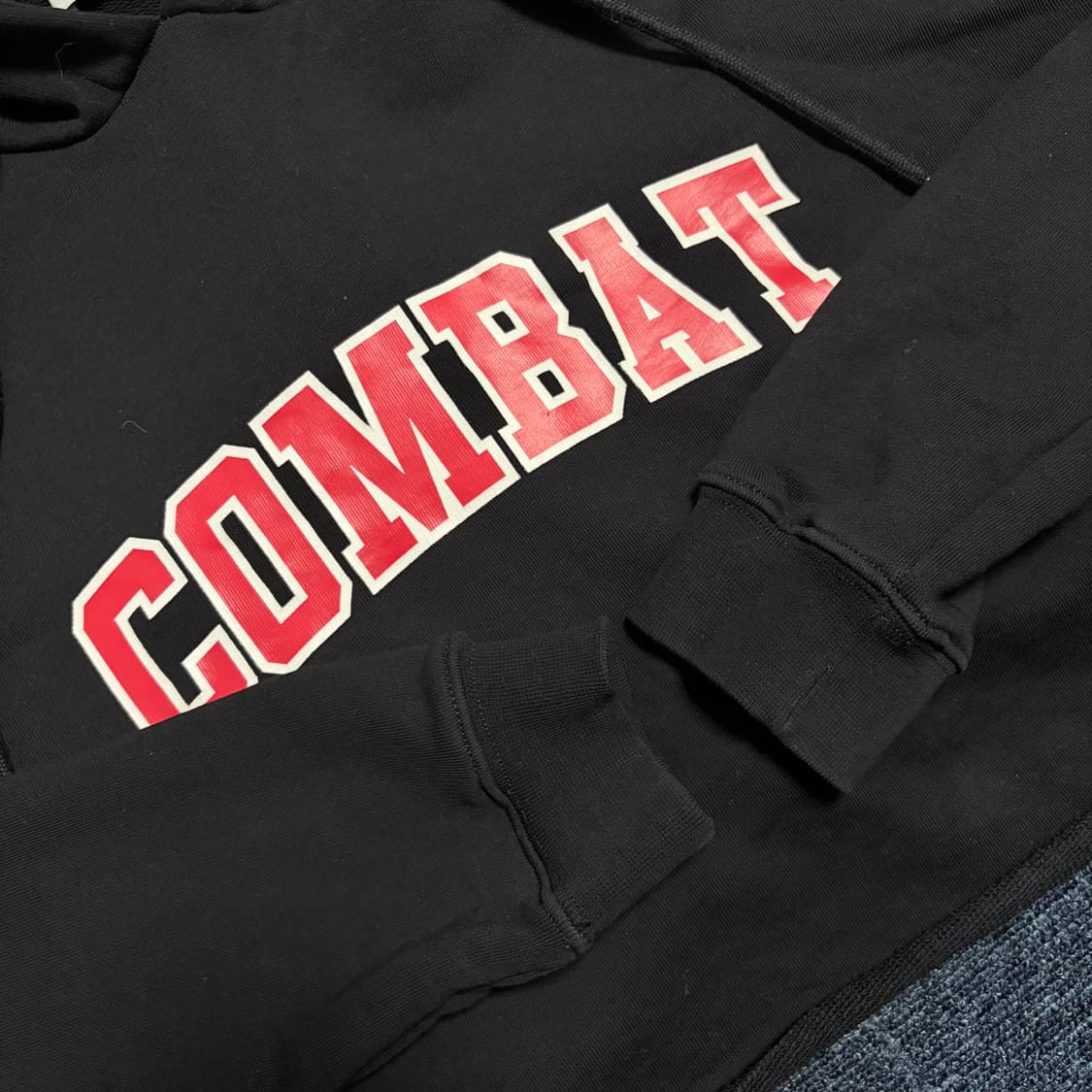 MSGM 빅로고 크롭 후드티 상품이미지3