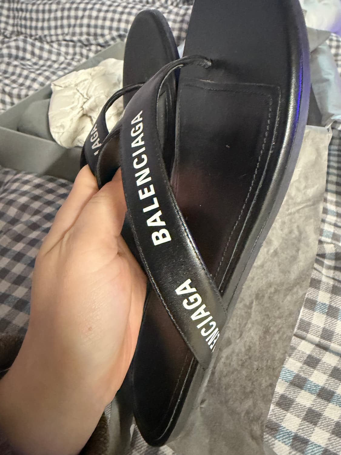 발렌시아가 쪼리 플립플랍 샌들 37사이즈 (240mm) 상품이미지8