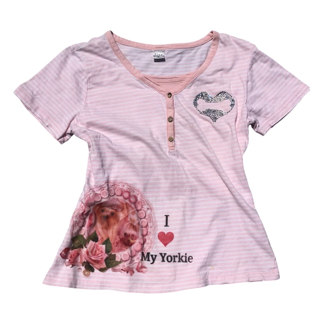 i love My Yorkie top 상품이미지1