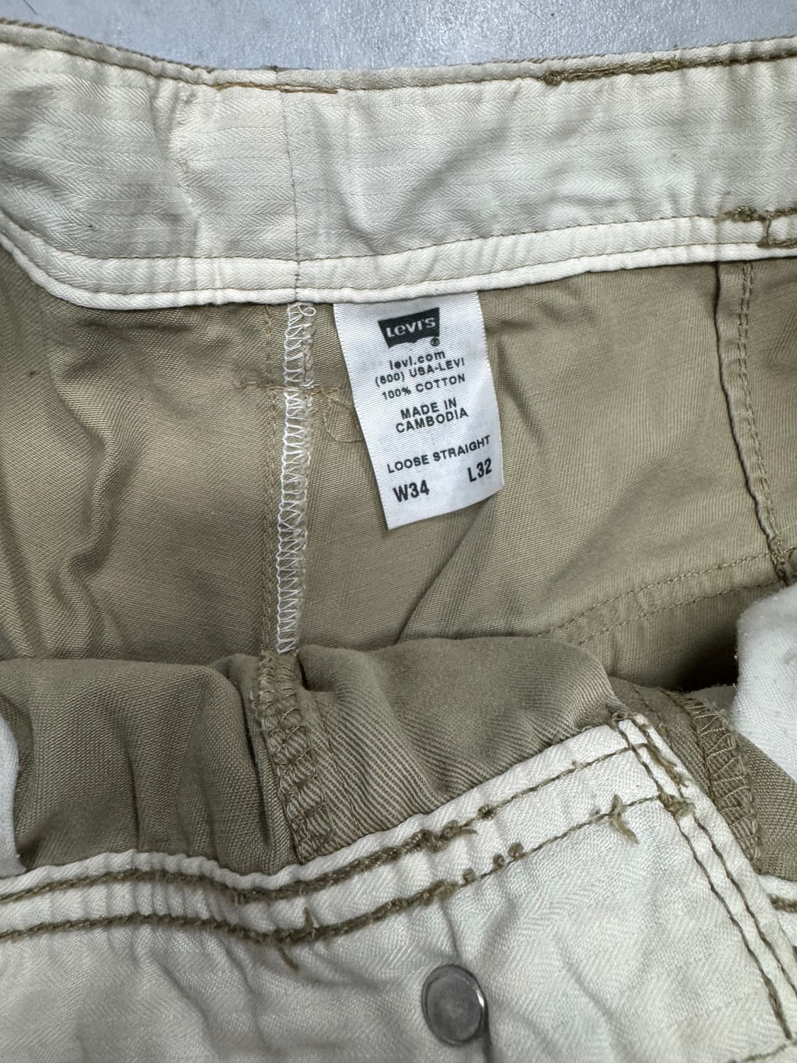 리바이스 카고 상품이미지3