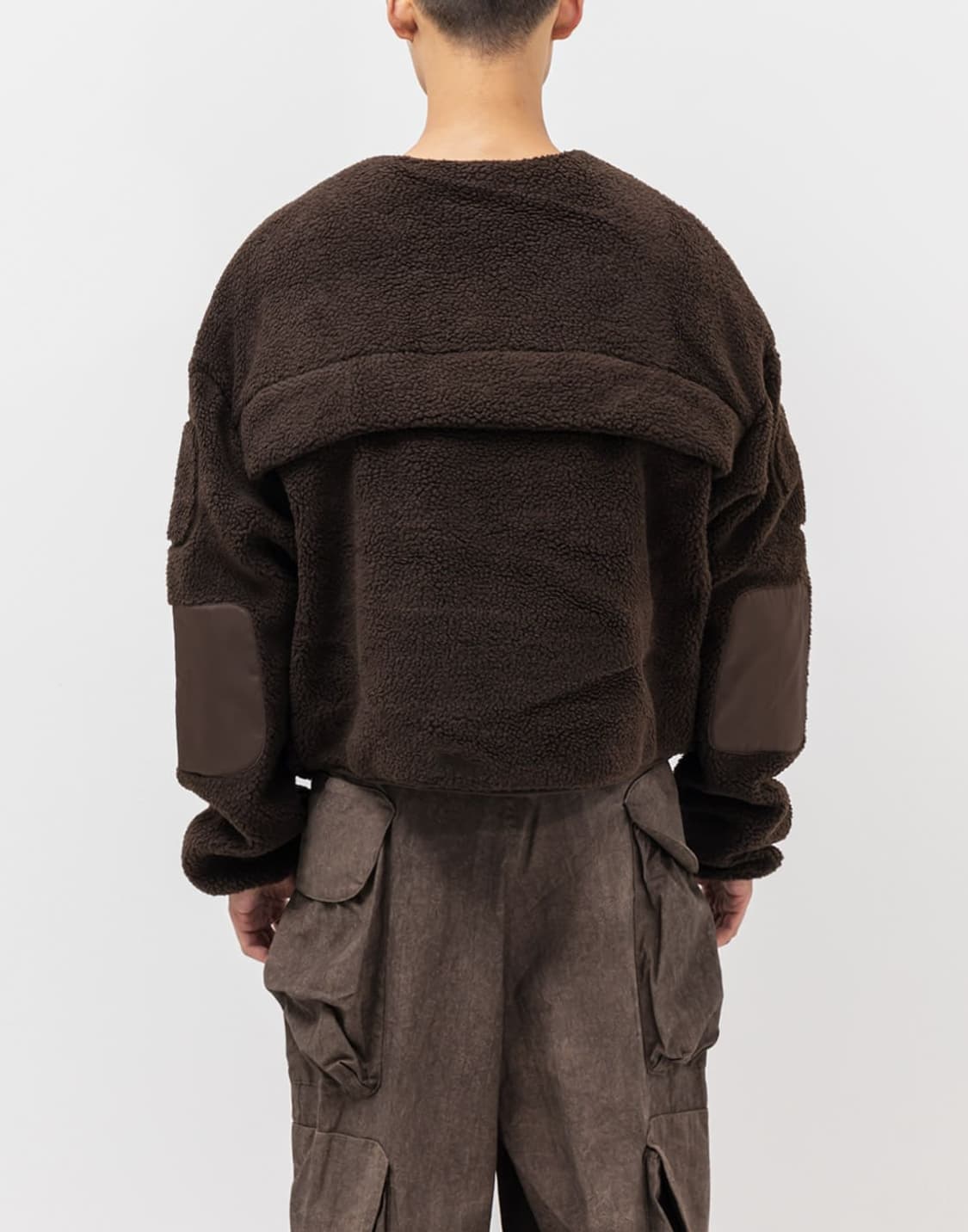 (L) 엔타이어 스튜디오 플러피 자켓 브라운 상품이미지7