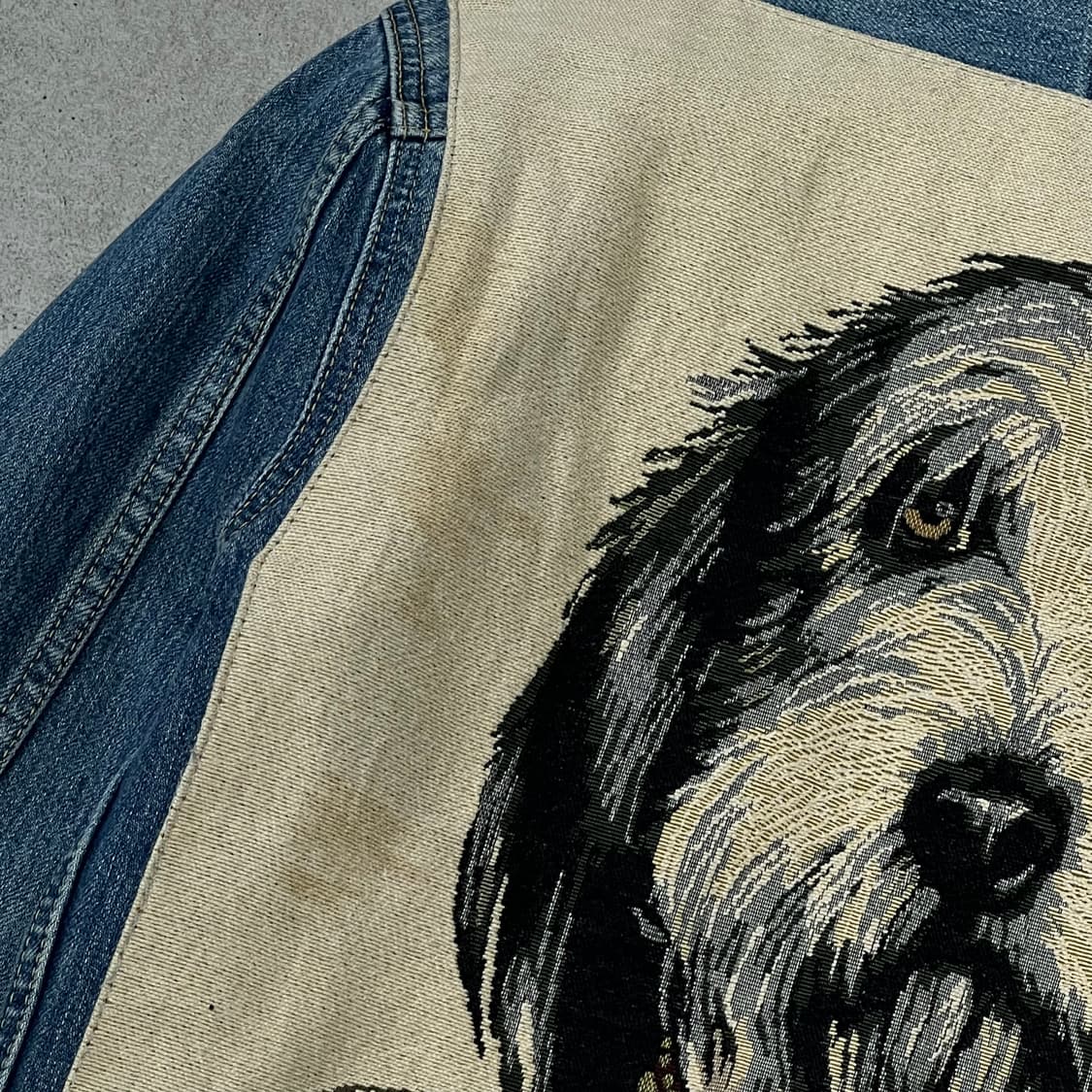 에드윈 자카드 데님 트러커자켓 s10746 상품이미지5