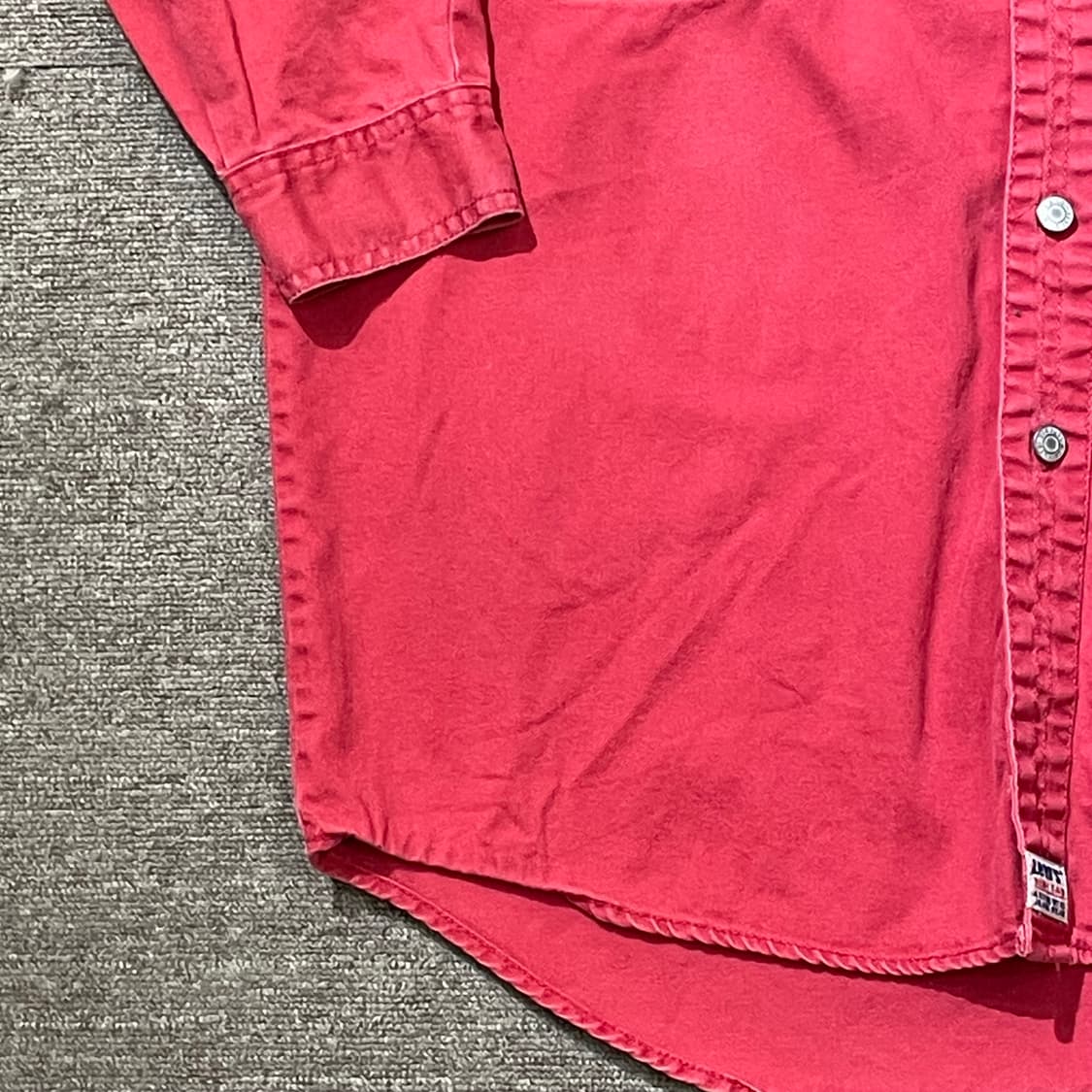 (M) 90s Levi's 리바이스 코튼 워크 셔츠 상품이미지3