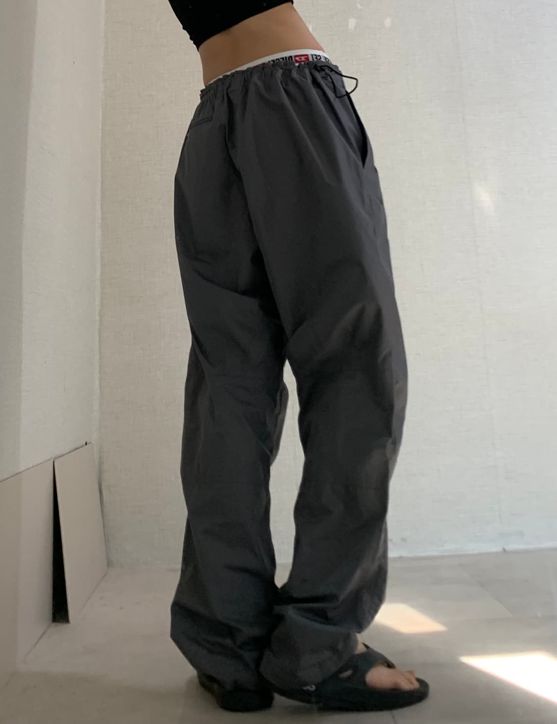 silver gray training pants 상품이미지6