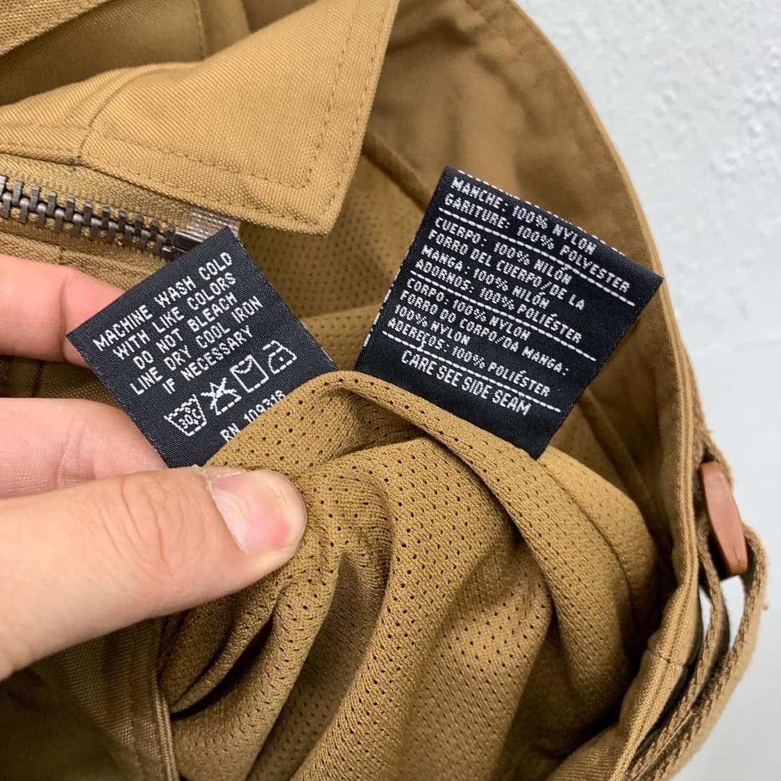 할리데이비슨 베이지 와펜 피그 자켓 상품이미지10