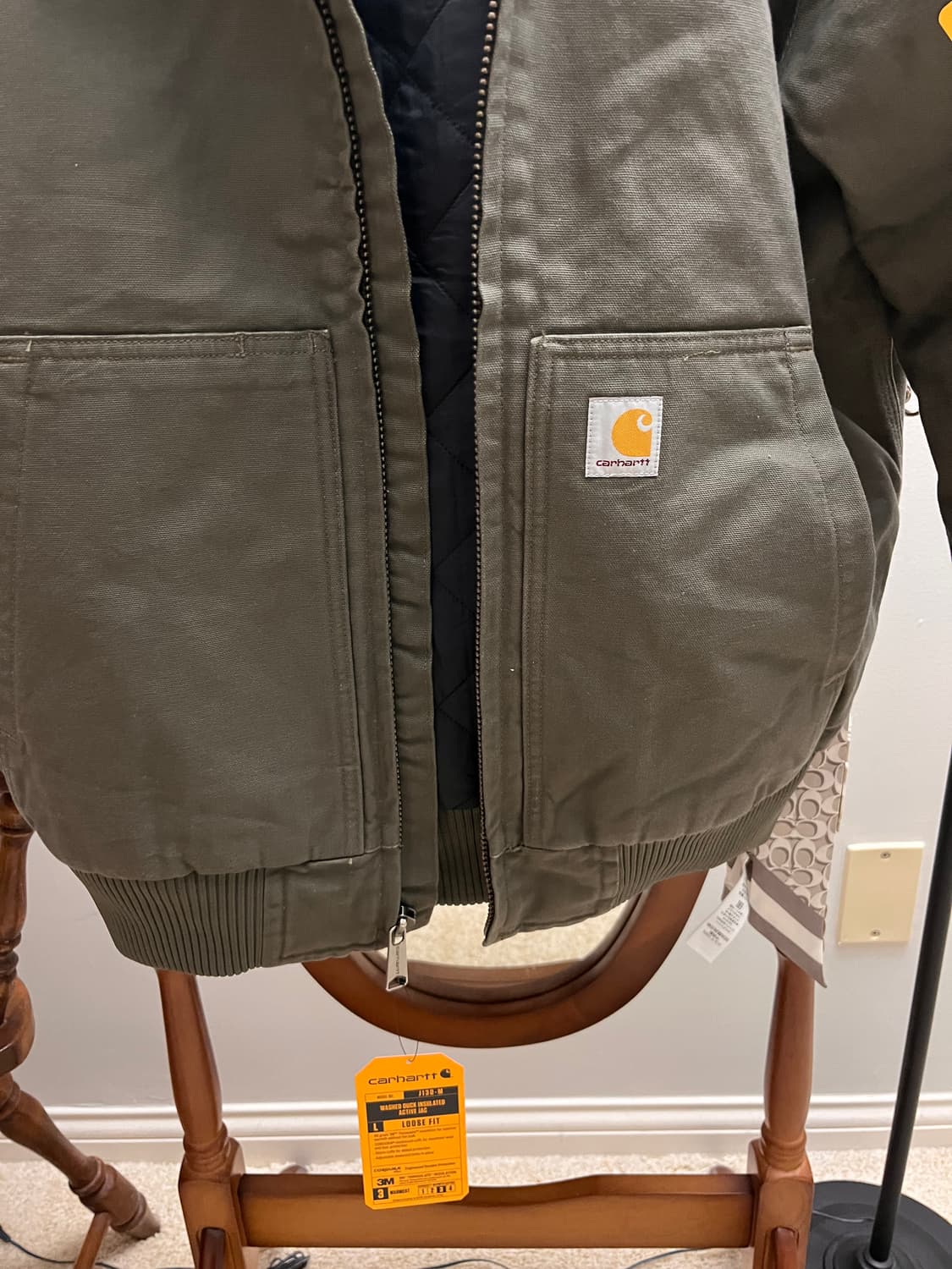 [미국구매,새상품] 칼하트 j130 액티브 Moss green 상품이미지2