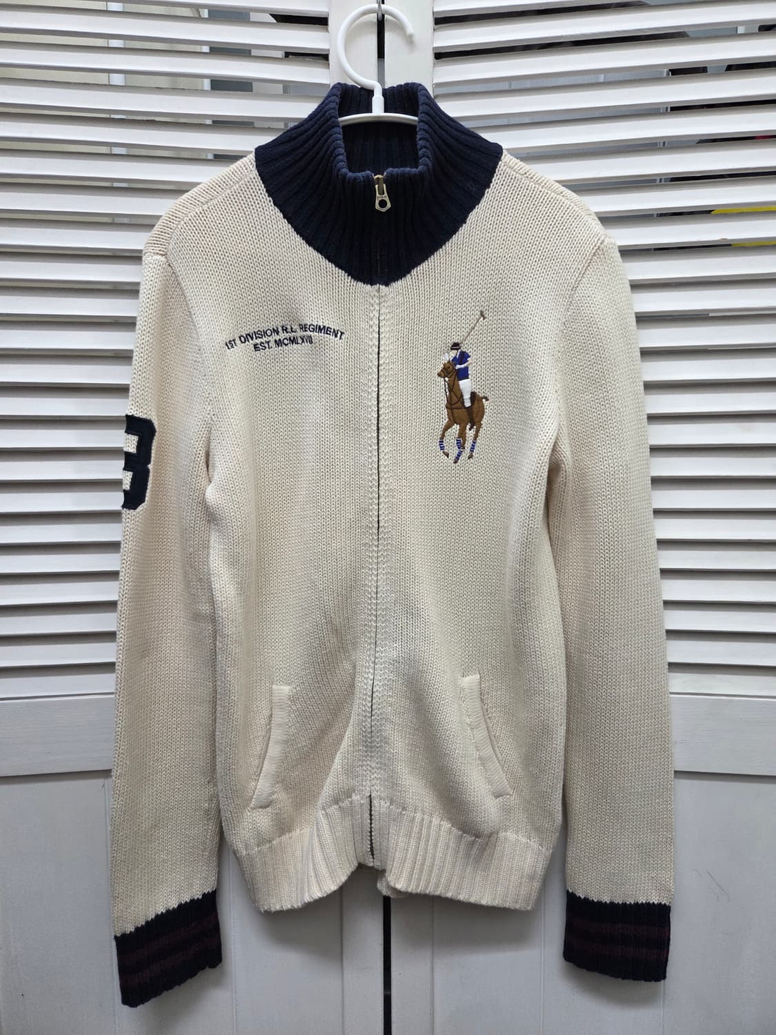 폴로 랄프로렌 니트 집업 상품이미지1