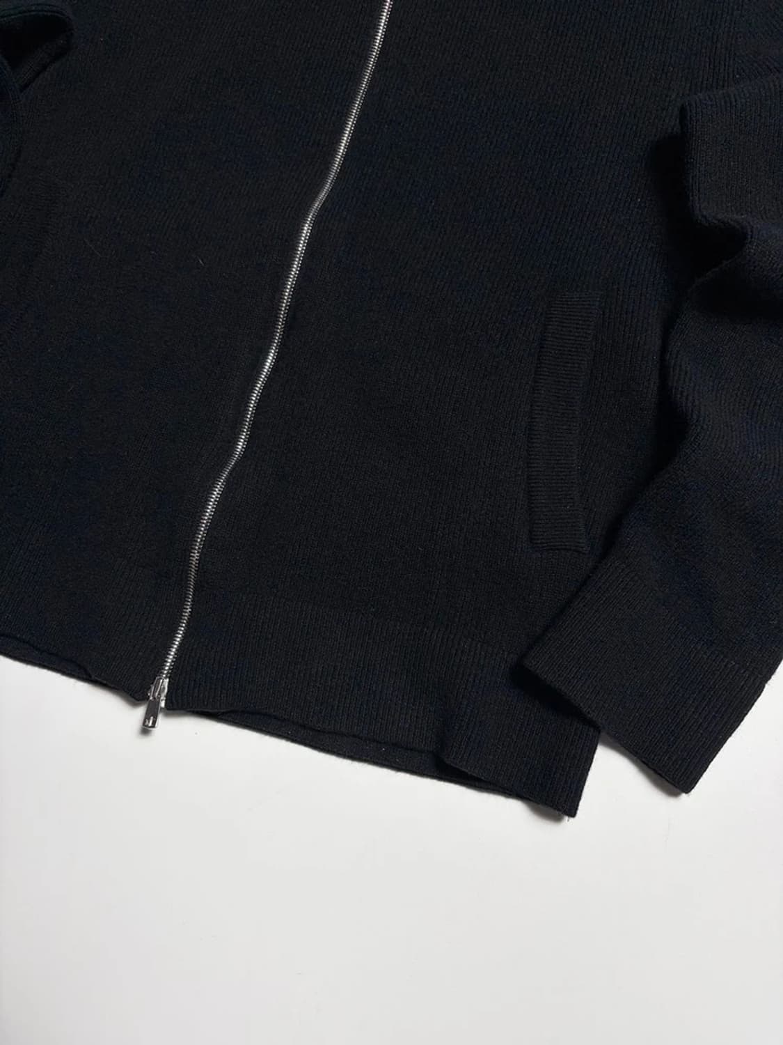 포터리 24FW 풀 집업 울 니트 자켓 R1250 상품이미지3