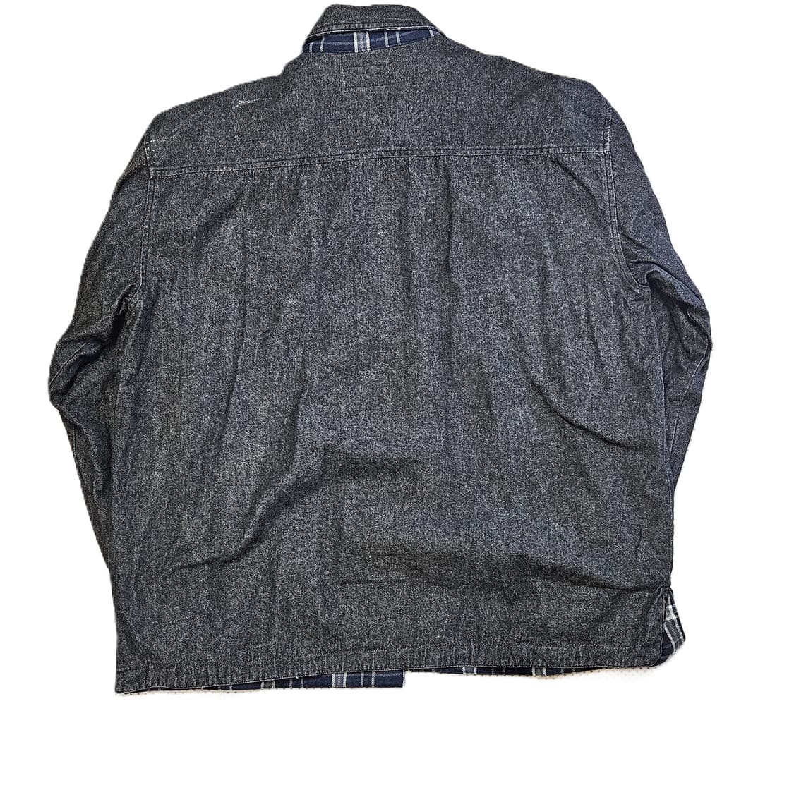 칼하트 리워크 블랙 데님 워크셔츠 자켓 상품이미지2