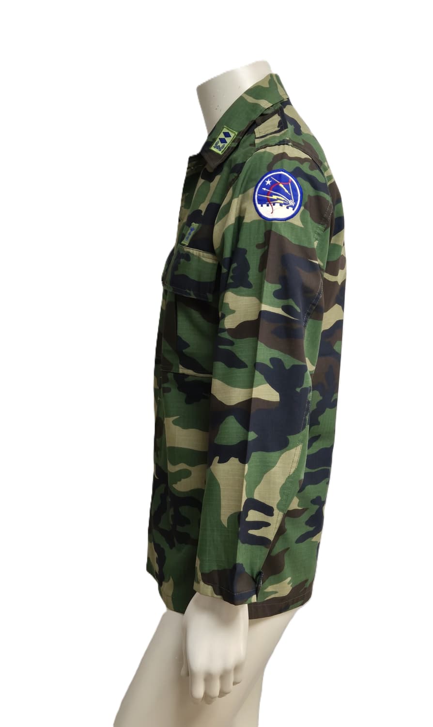 공군 구형 30방공관제단 행정 중위 초기형 하계 전투복 상의 자켓 (S) 상품이미지2