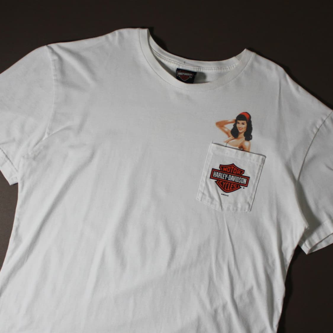 Harley-Davidson 할리데이비슨 포켓 프린팅 반팔 티셔츠 상품이미지3