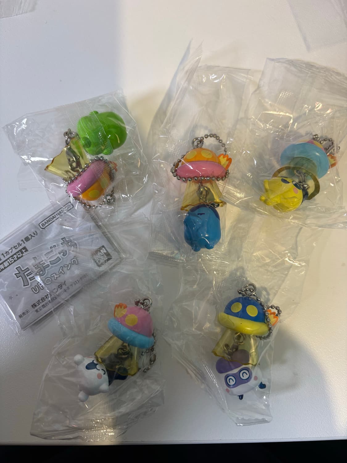 5개일괄 풀세트 ) 다마고치 ufo 가챠 구치파치 마메치 미미치 상품이미지1