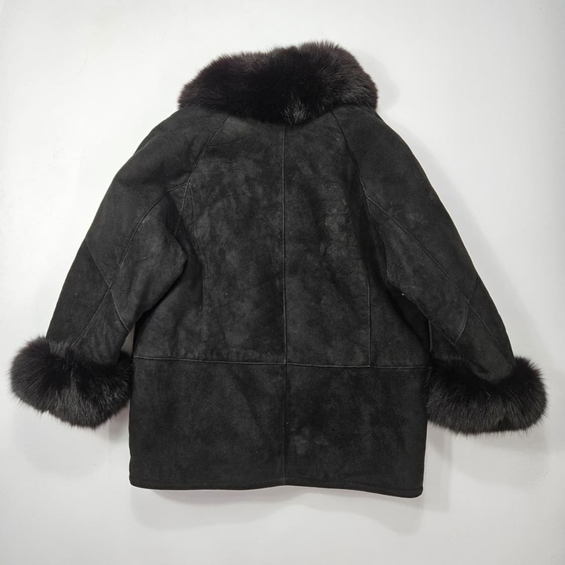 이벨린 빈티지 양가죽 폭스퍼 무스탕 88 상품이미지5