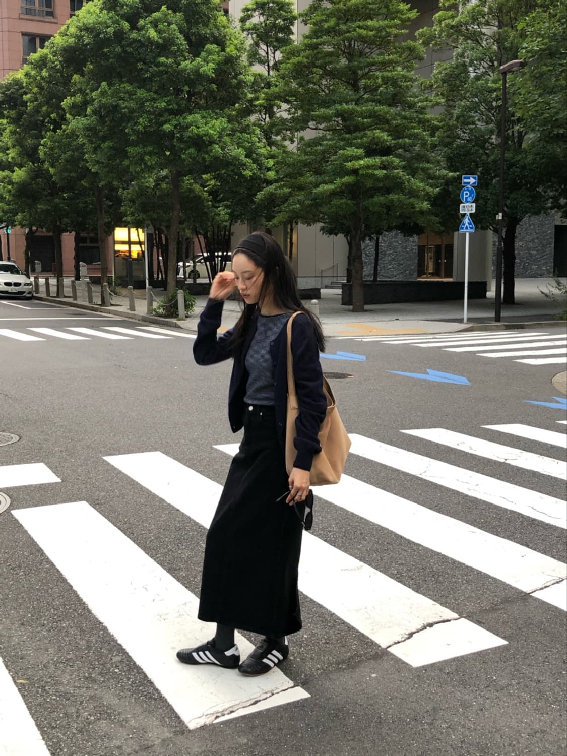 아르토 르모어 데님 스커트 상품이미지2