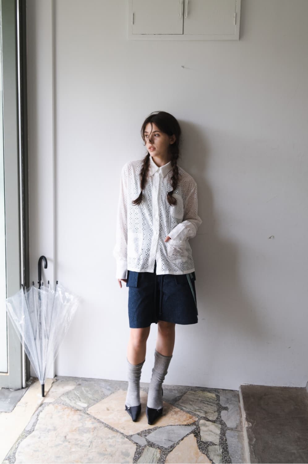 인앤양인하모니 Sunflower shirts jacket 상품이미지4