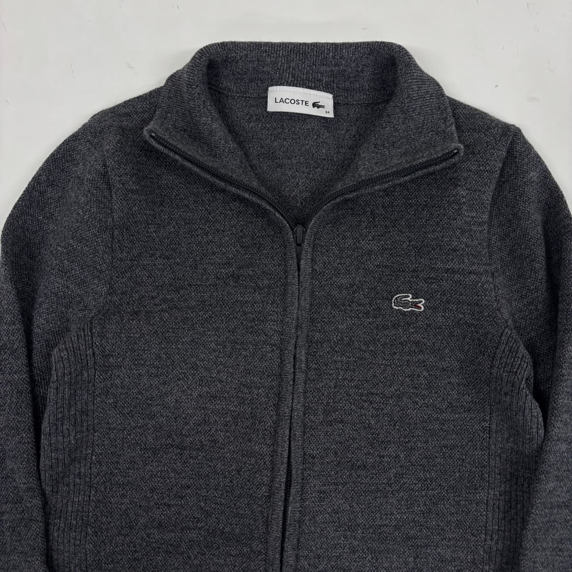 라코스테 니트 집업 상품이미지3