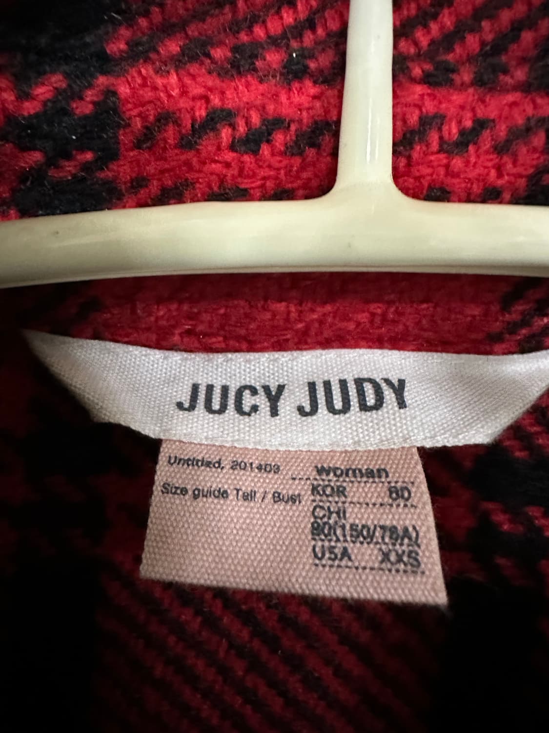 쥬시쥬디 울 혼방 셔츠자켓  상품이미지7