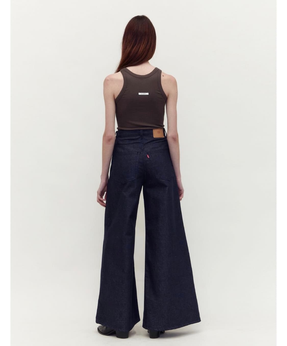 새상품 엠엠엠 M.M.M Indigo denim wide pants  상품이미지2
