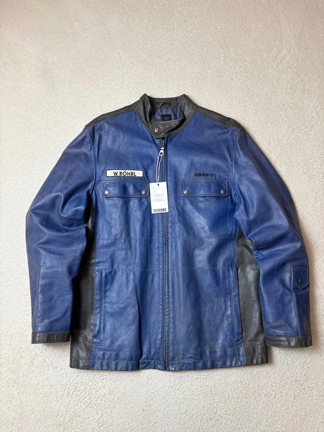 아디다스 00's W.RohRL 소가죽 라이더 자켓 PN6608 상품이미지1