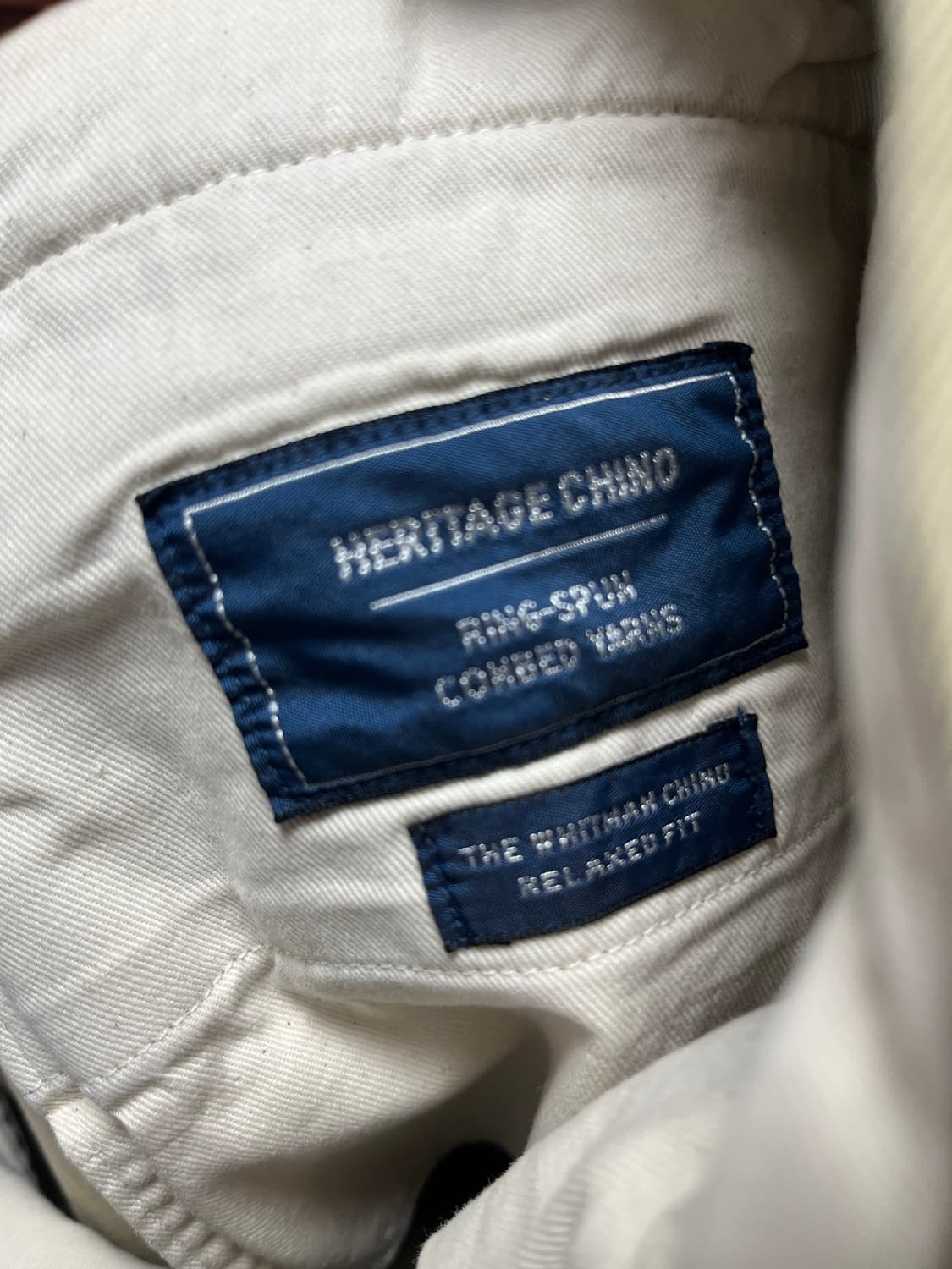 폴로 베이지 면바지 상품이미지3