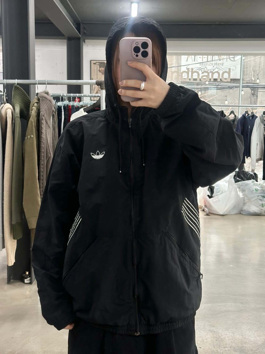 아디다스 SPRT 파이어버드 아크 윈드브레이커 상품이미지1