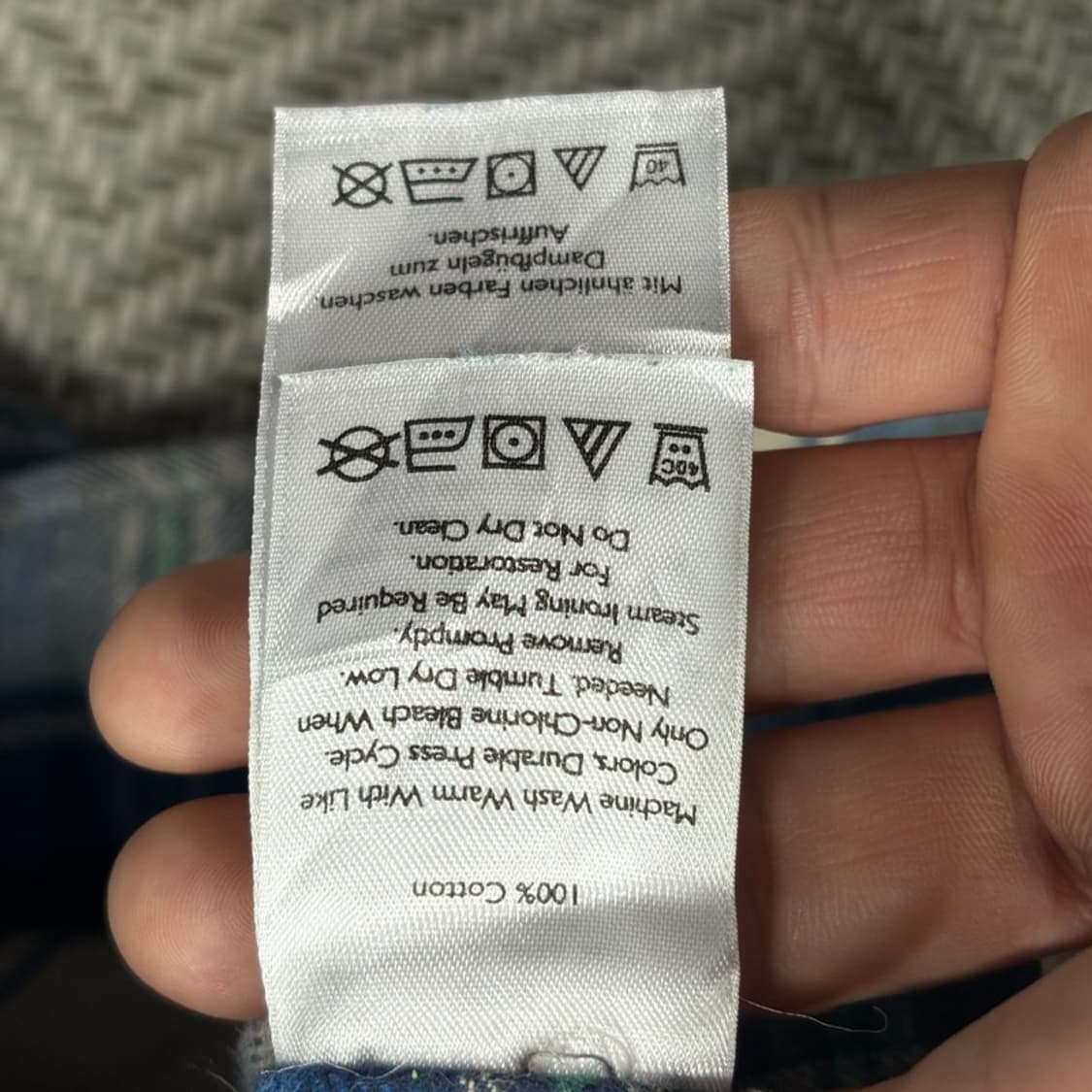 에디바우어 체크셔츠 v2740 상품이미지6