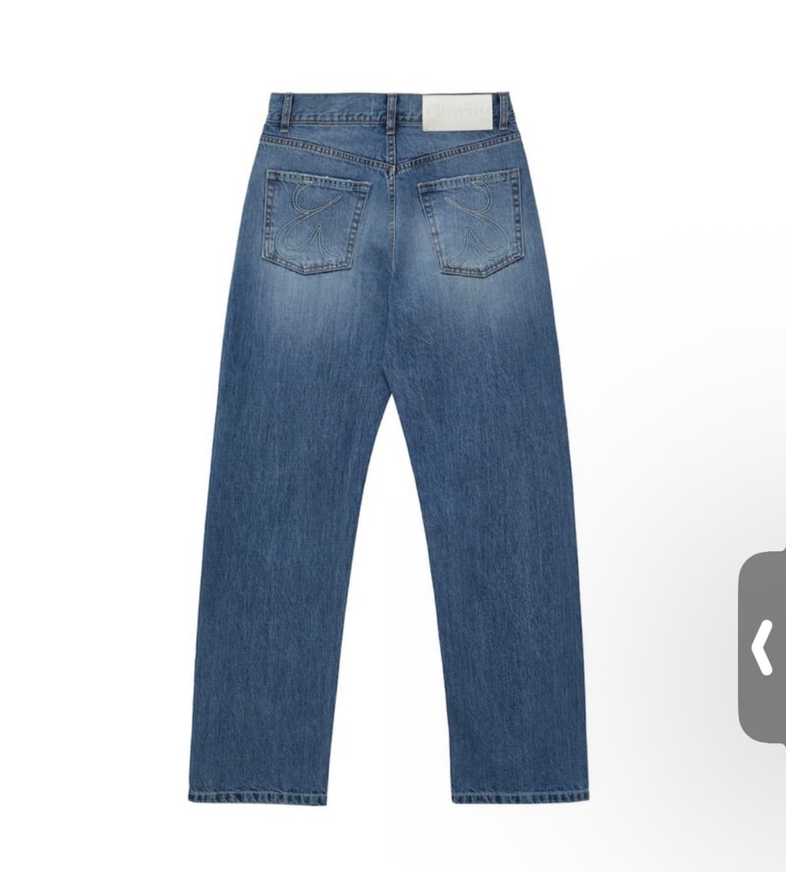 글로니) 93 Mid-Rise Losse Fit Jeans BL M 상품이미지3