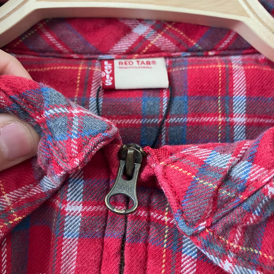 121 리바이스 누빔 셔츠 자켓 상품이미지2