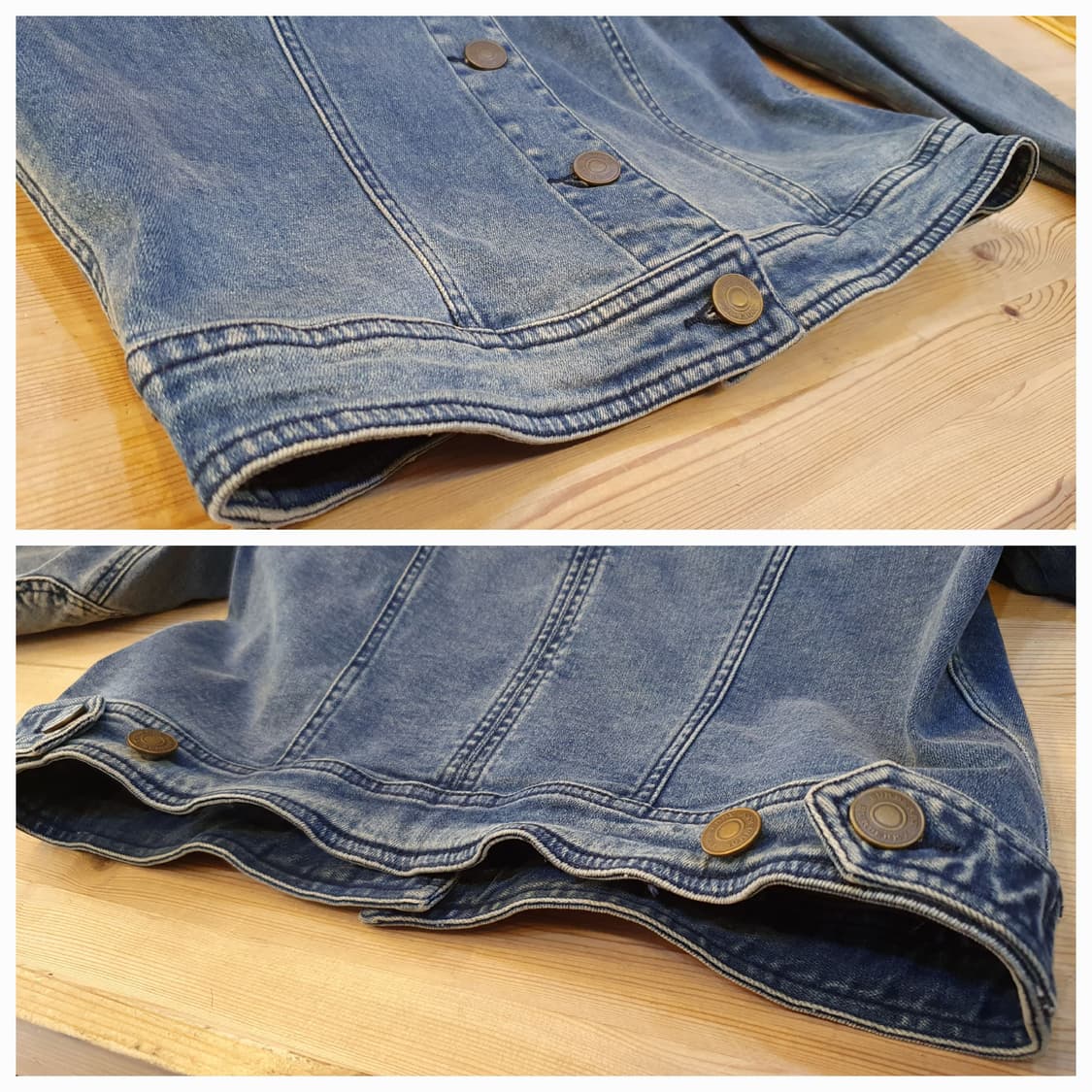 55.버버리 스판 데님자켓 상품이미지6