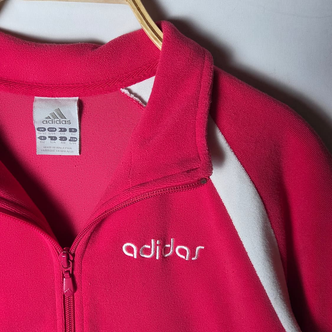 [Adidas] 아디다스 핑크 타월링 반팔 져지 상품이미지3