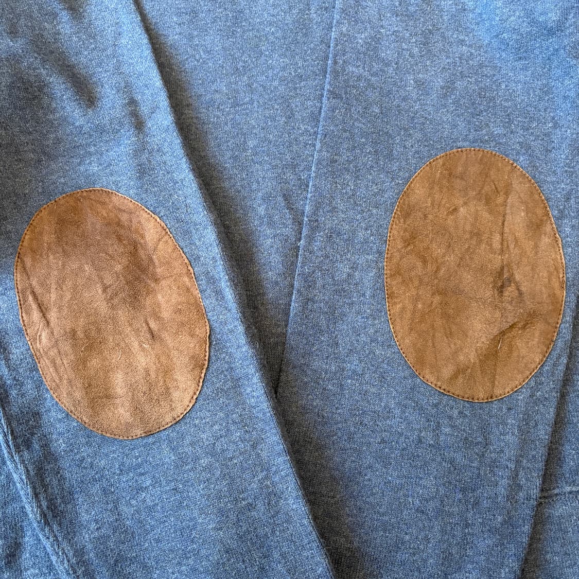 폴로 네이비 코튼 숄카라 엘보우 패치 니트 상품이미지7