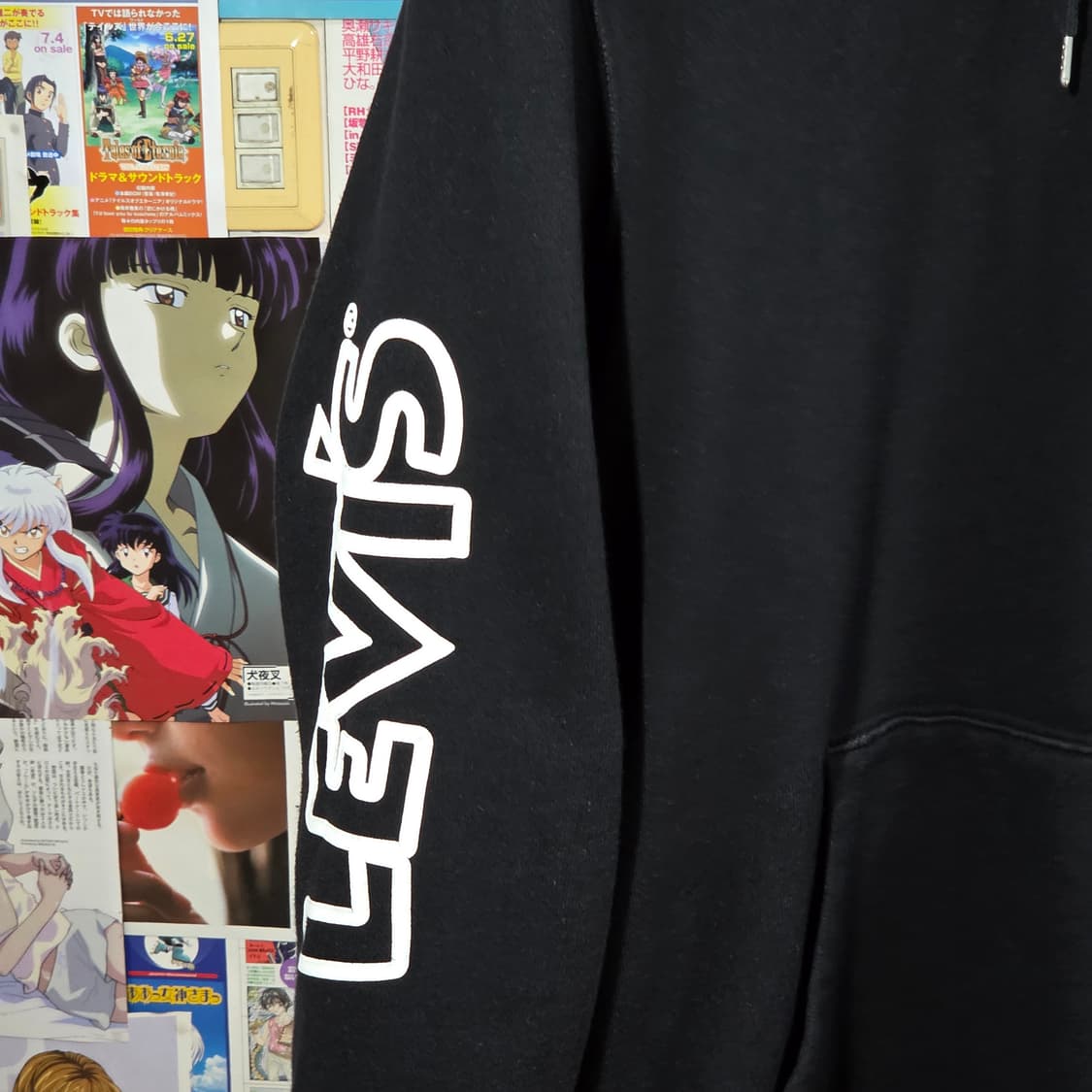 리바이스 미키마우스 프린팅 후드티 상품이미지4