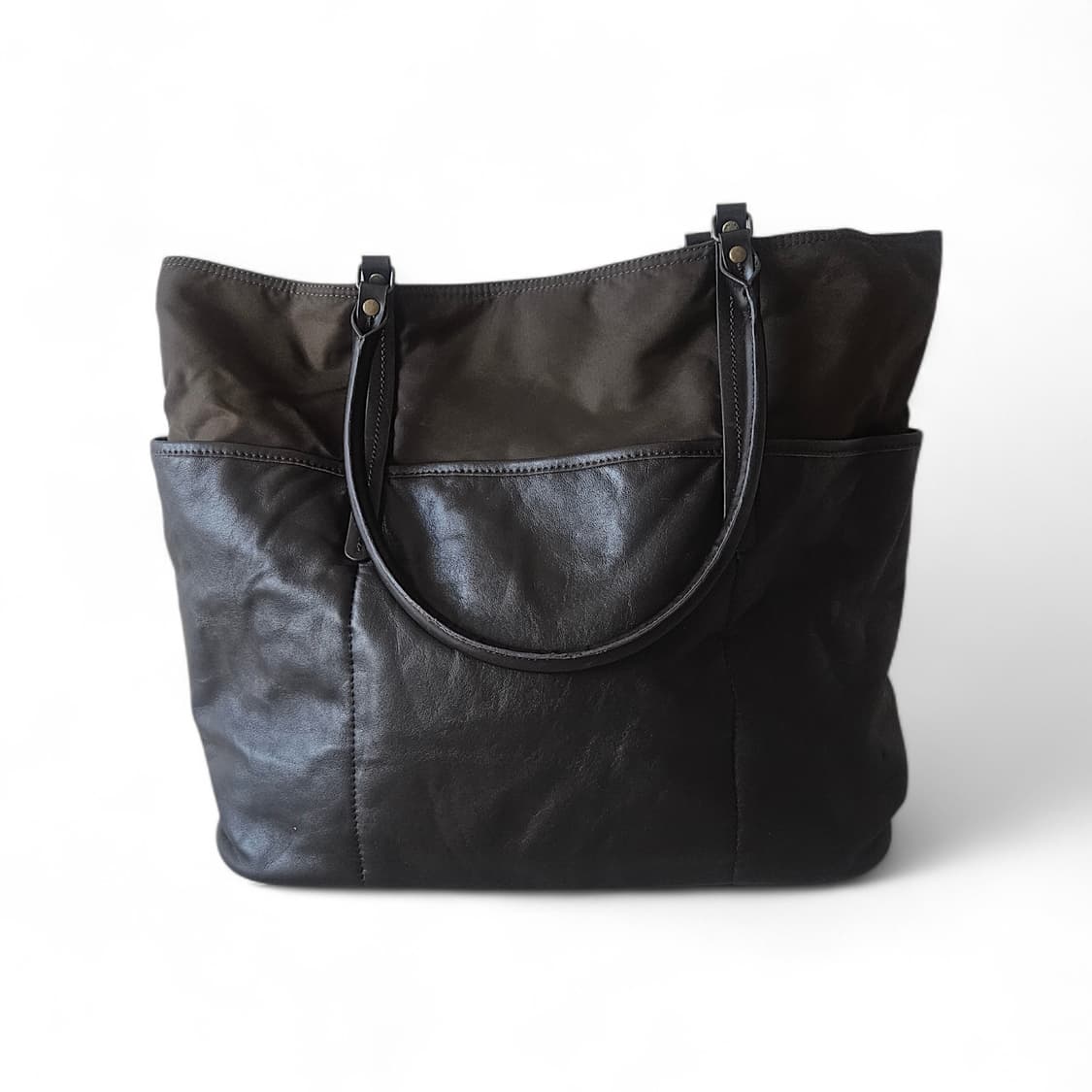 요지야마모토 Y'SACCS 가죽 토트백 상품이미지3