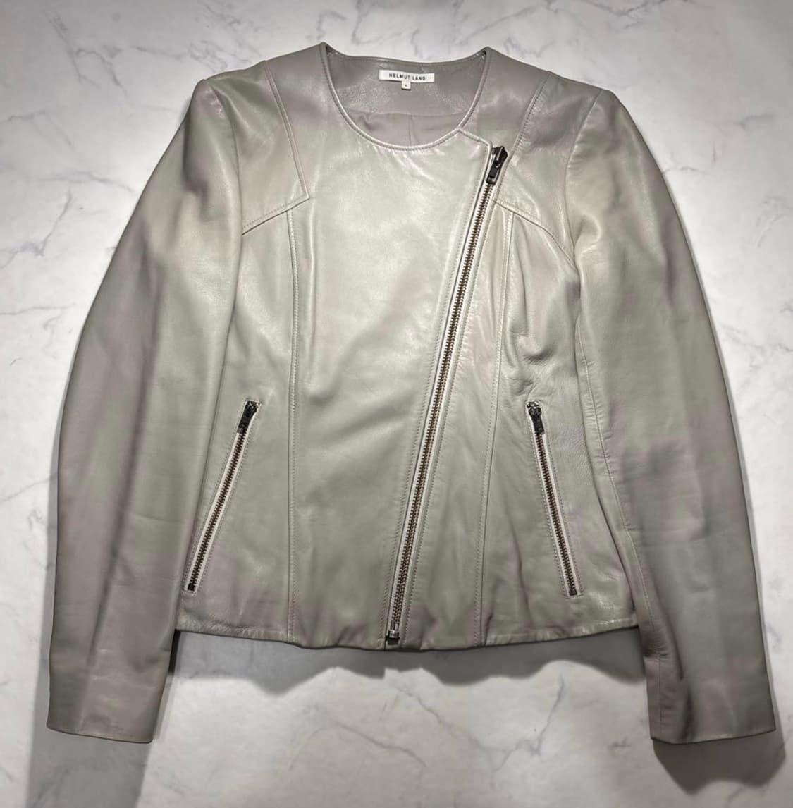 헬무트랭 논카라 램스킨 자켓 상품이미지2