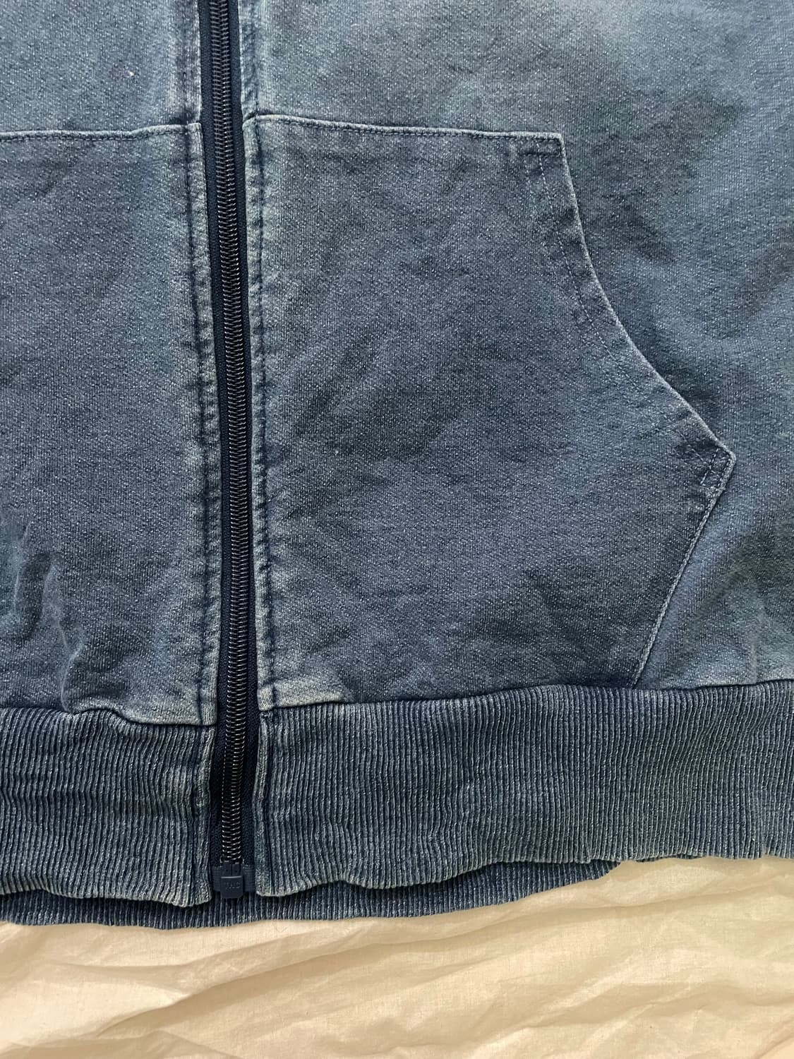 베이비돌 캘리포니아 후드 베스트 y2k 빈티지 워싱 상품이미지2