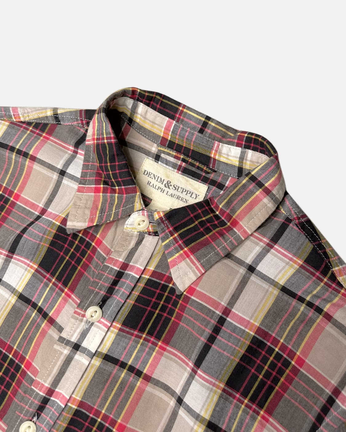 DENIM&SUPPLY cotton check shirt 상품이미지2
