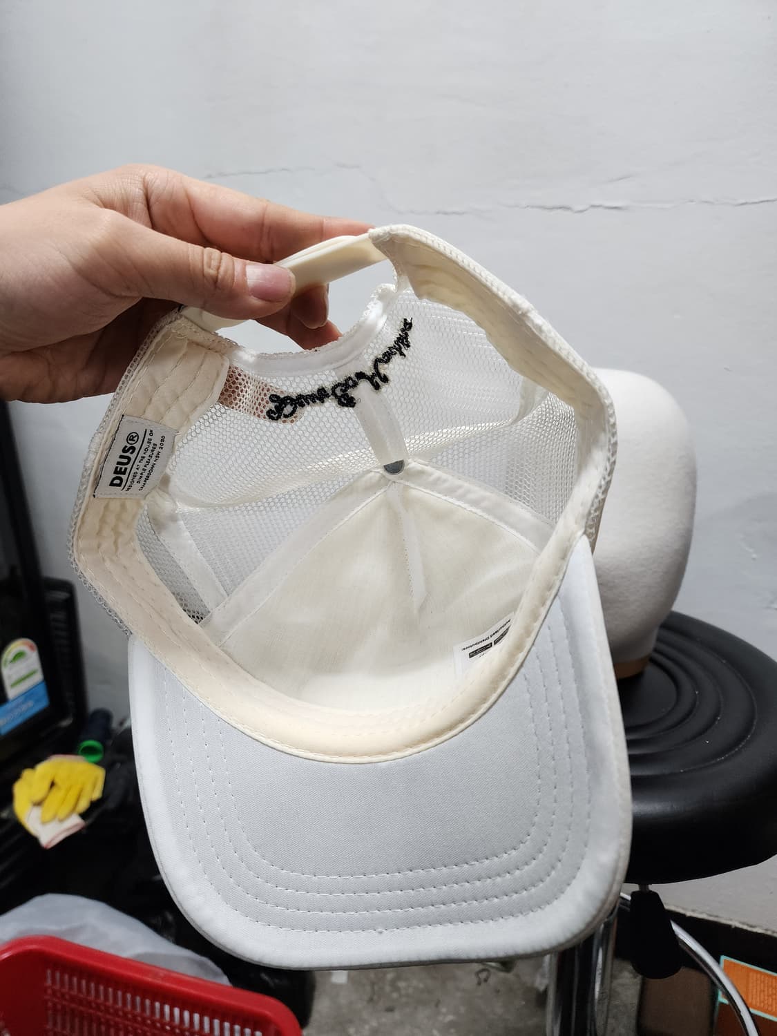 데우스 엑스 마키나 플래그 트러커 캡  상품이미지5