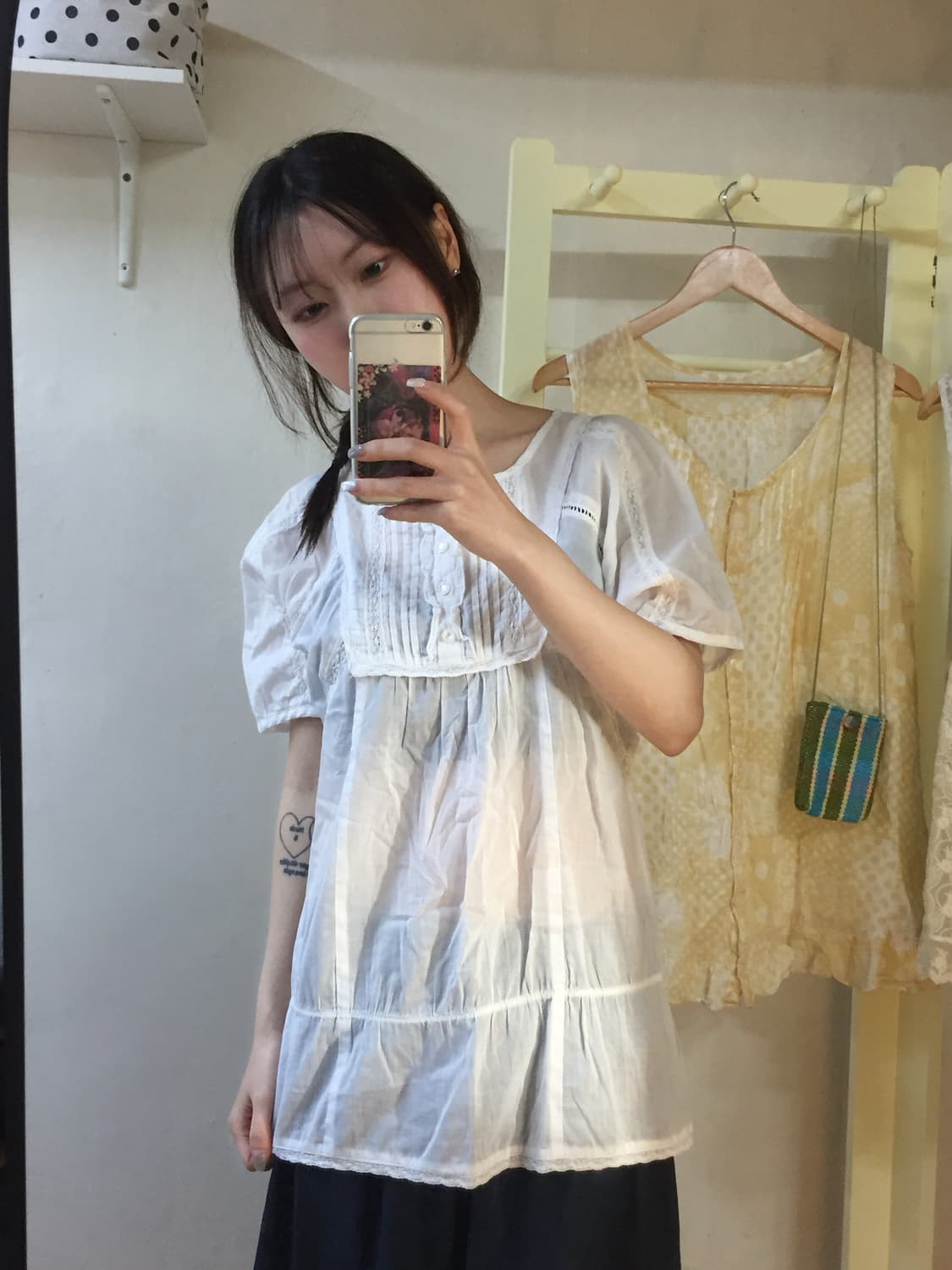 레이스 디테일 블라우스 상품이미지8