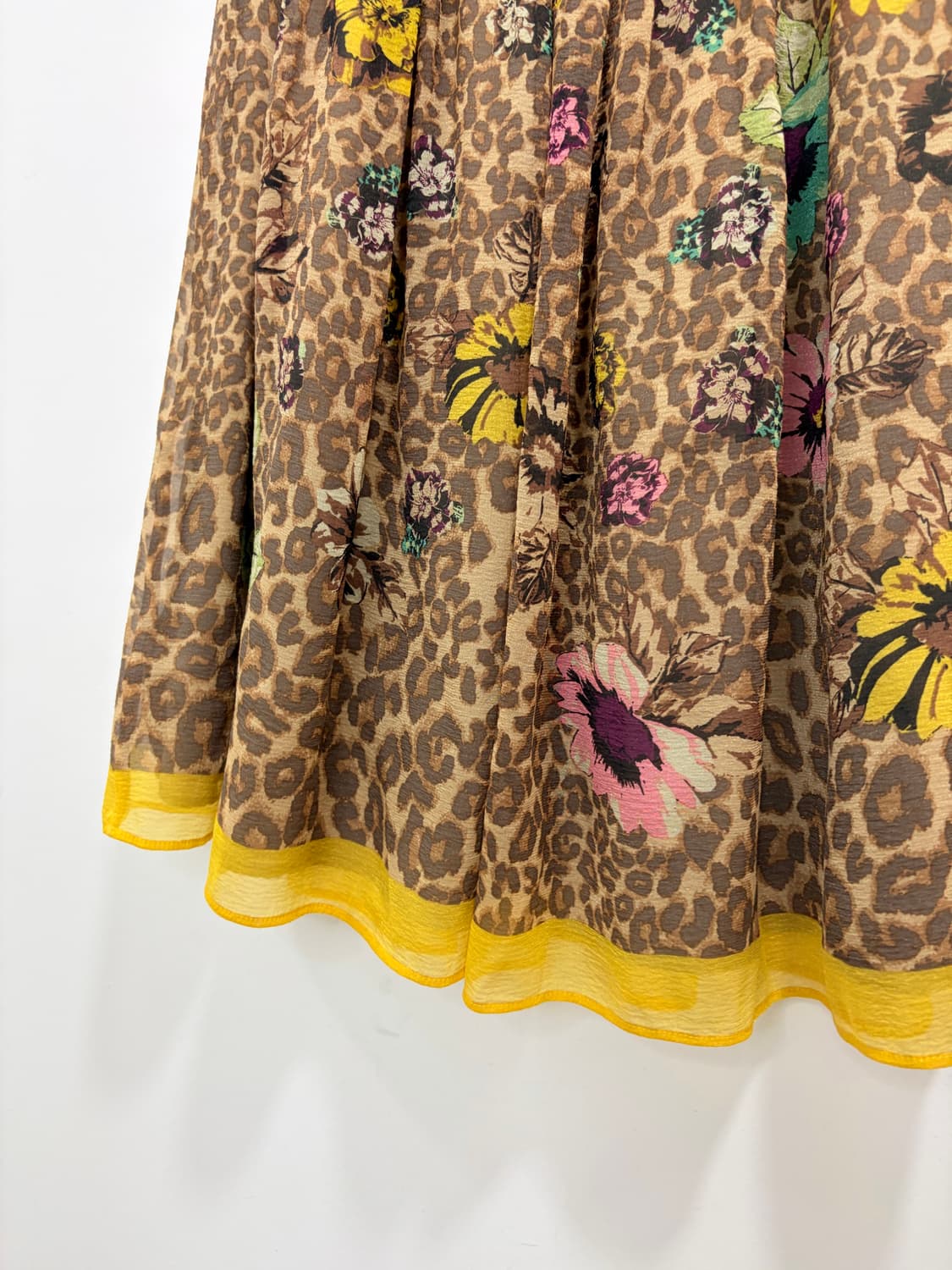 레오파드 히피 일본빈티지 스커트 치마 상품이미지8