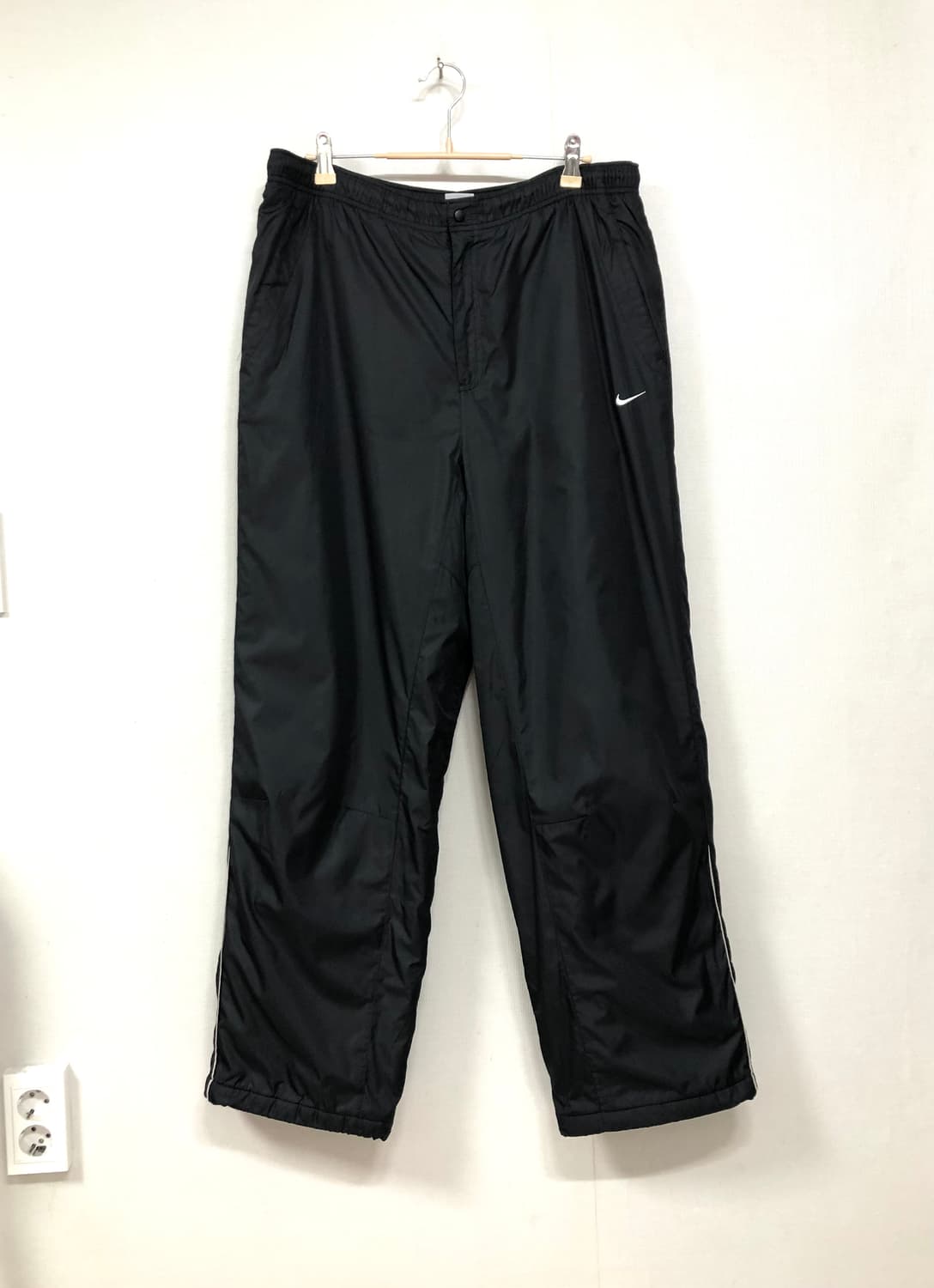 나이키 겨울 패딩 솜바지 우븐팬츠 _ 블랙 L 상품이미지1