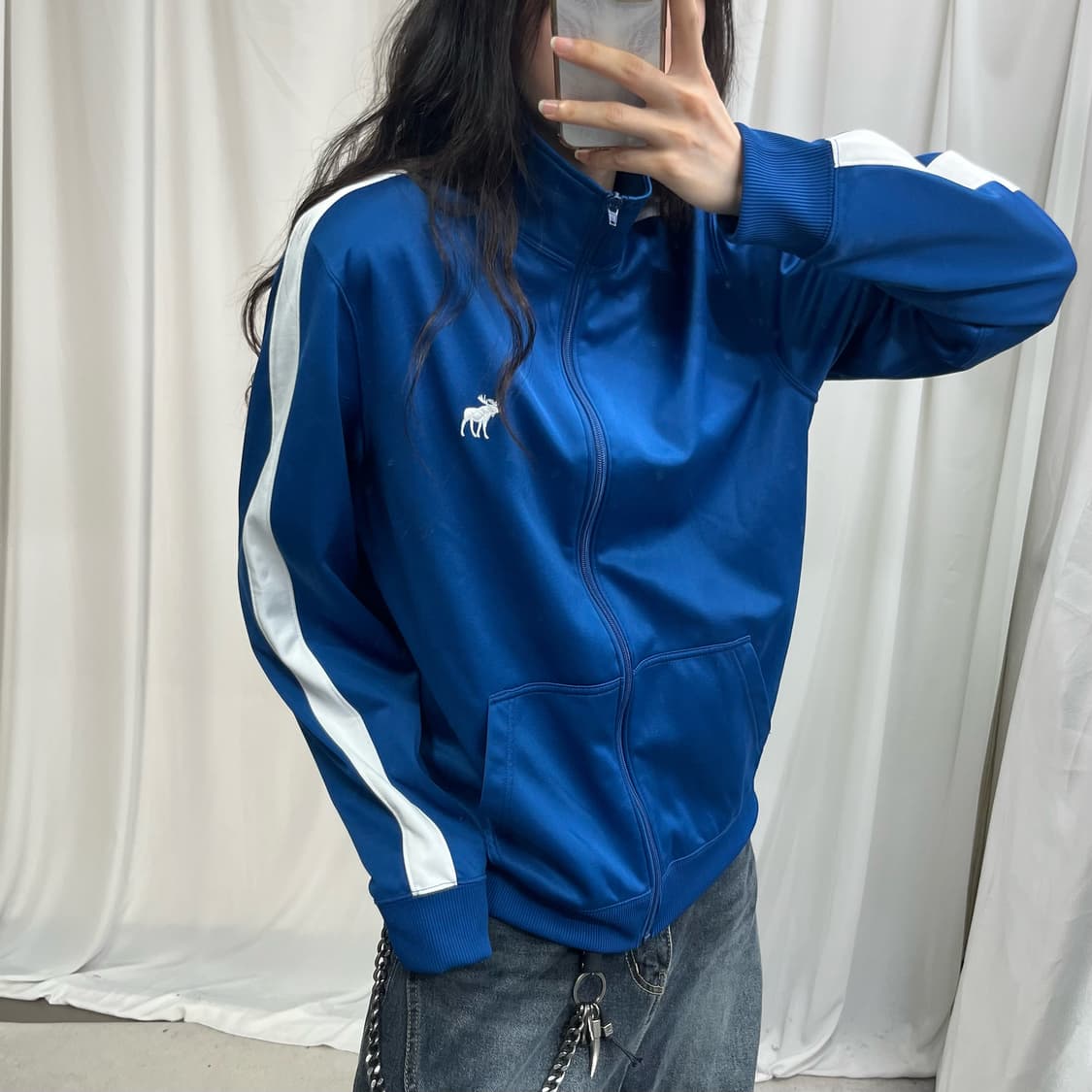 Abercrombie blue jersey 상품이미지3