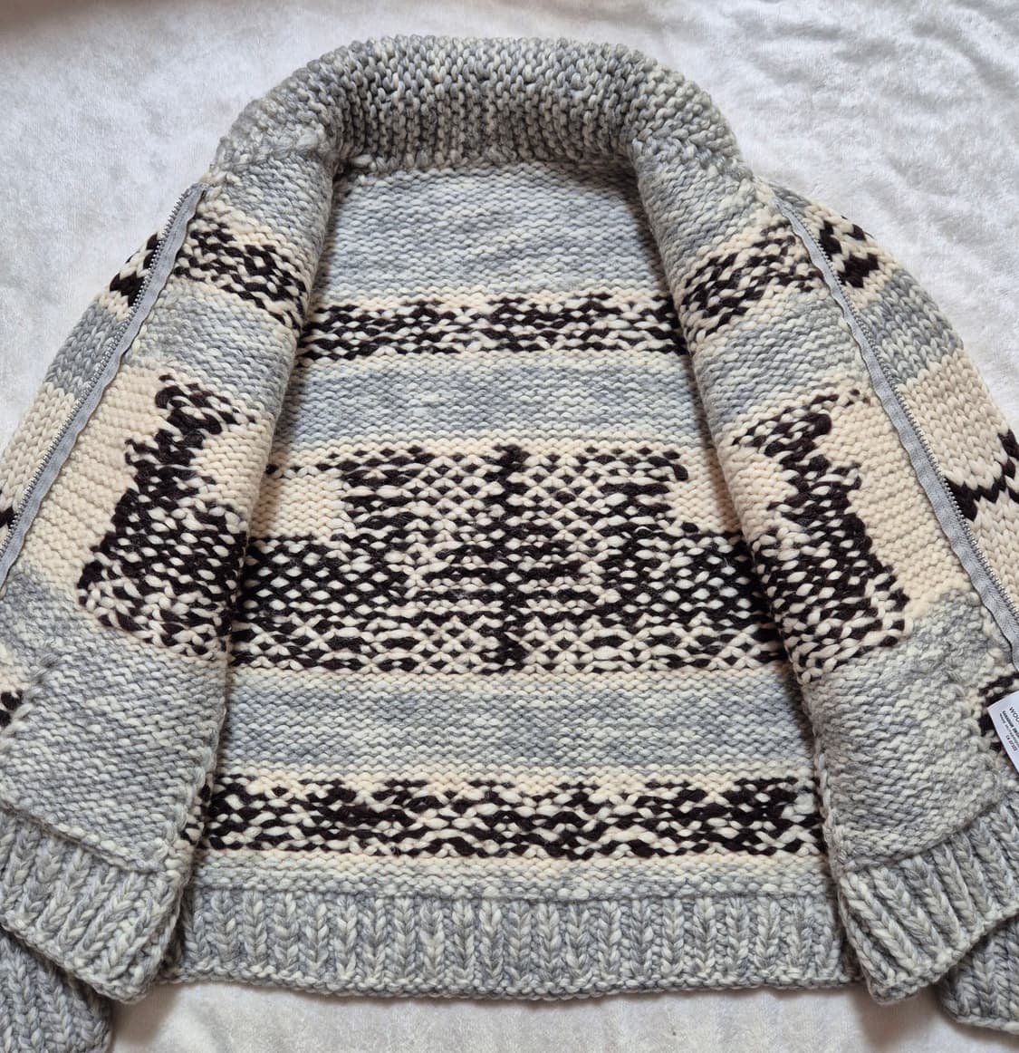 Canadian sweater 사슴 패턴 캐나다 코위찬ML 상품이미지4