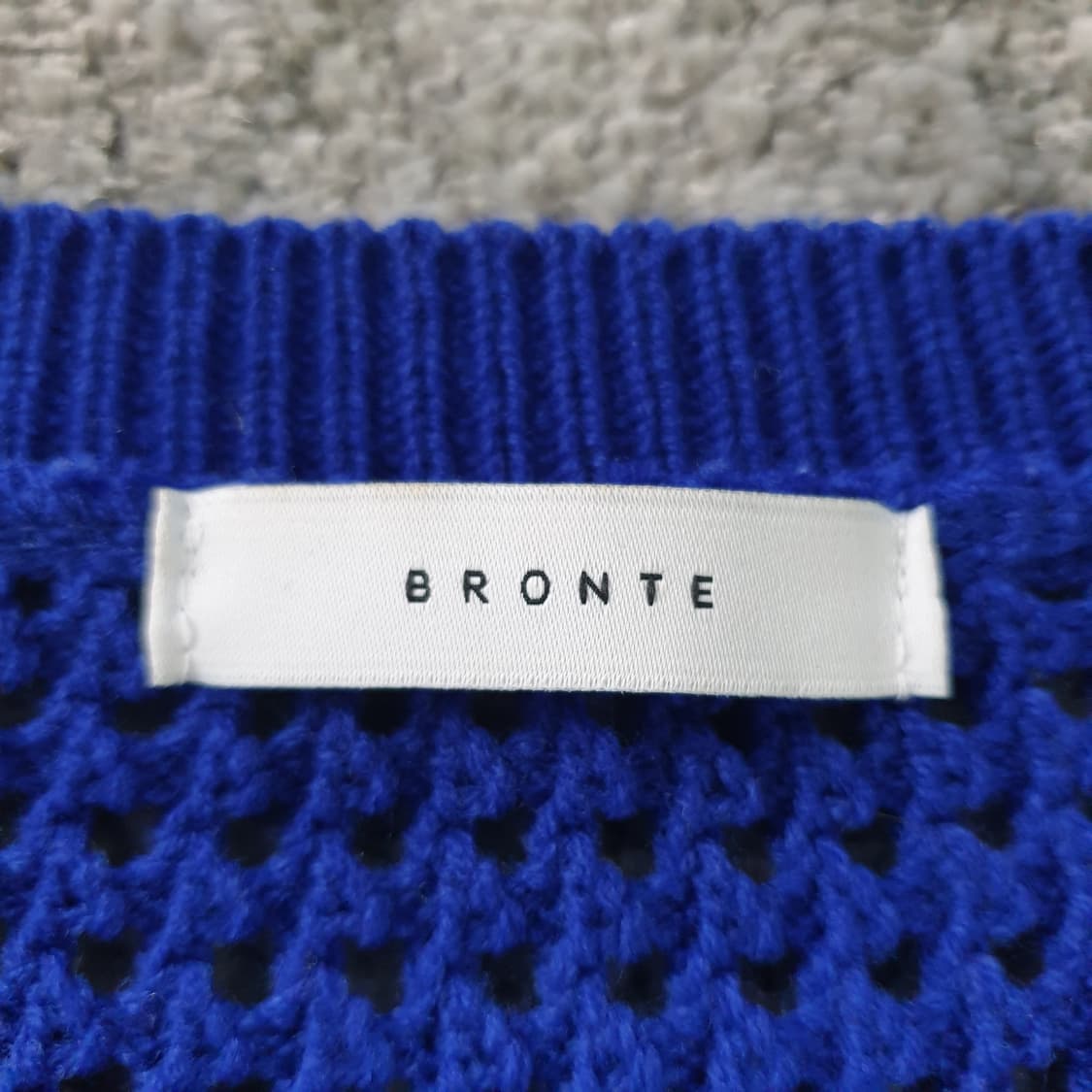 [무료배송] BRONTE 반팔 니트 티셔츠 상품이미지2
