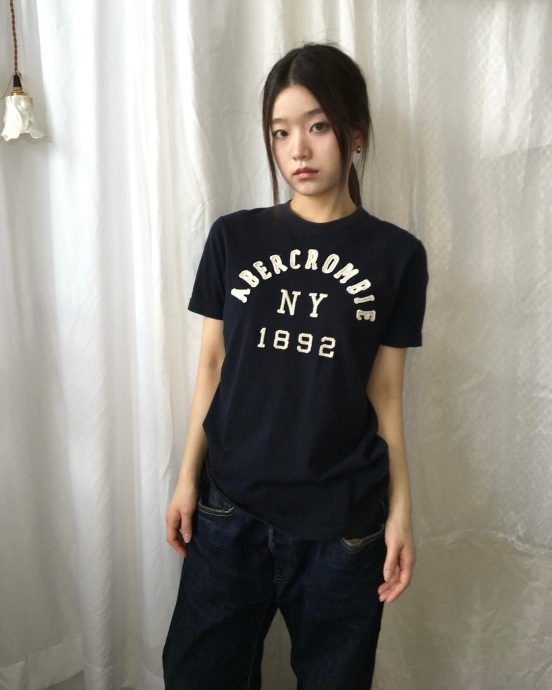 Abercrombie 네이비 티셔츠  상품이미지2