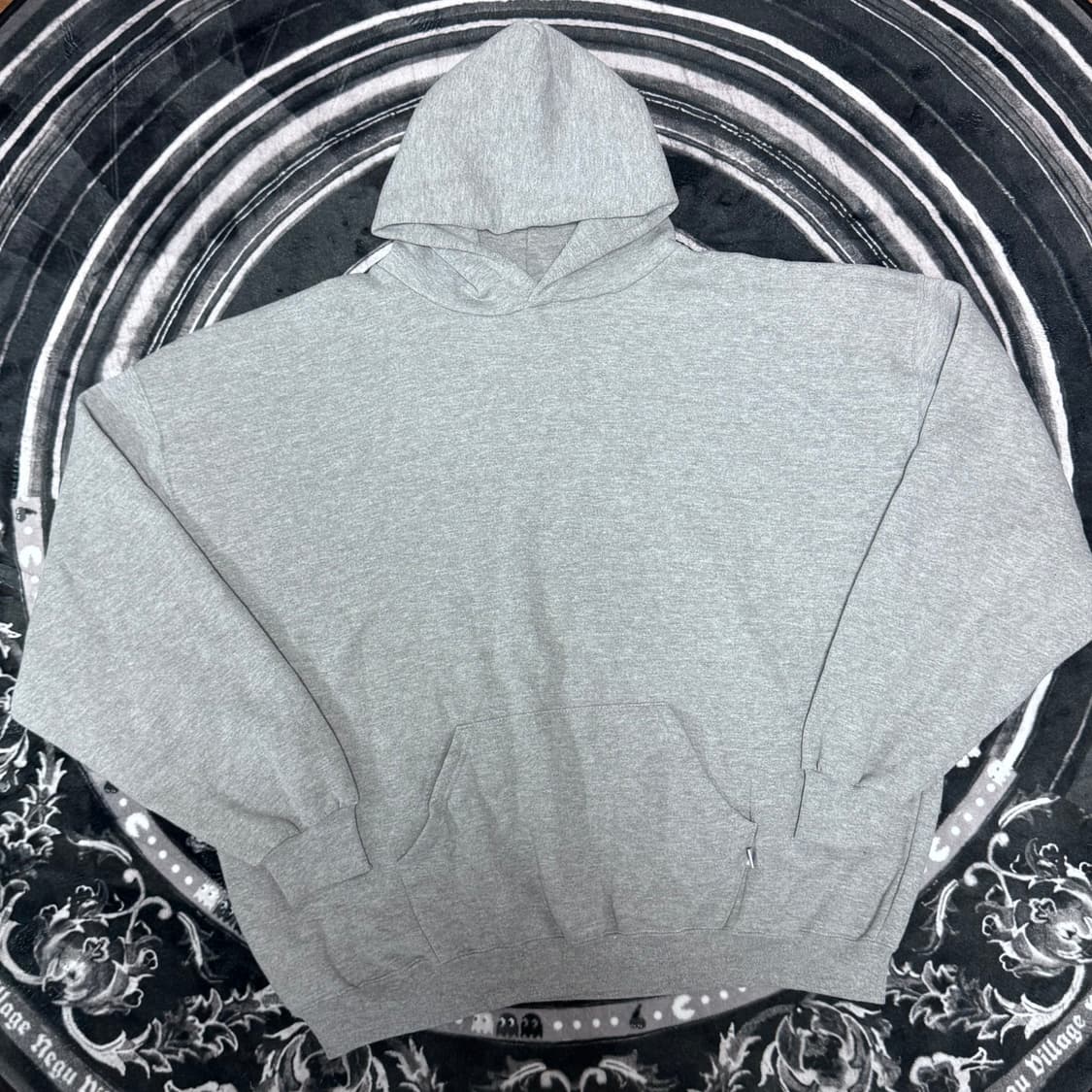 (XXXL) 00s 빈티지 러셀 애슬레틱 그레이 후드 상품이미지1