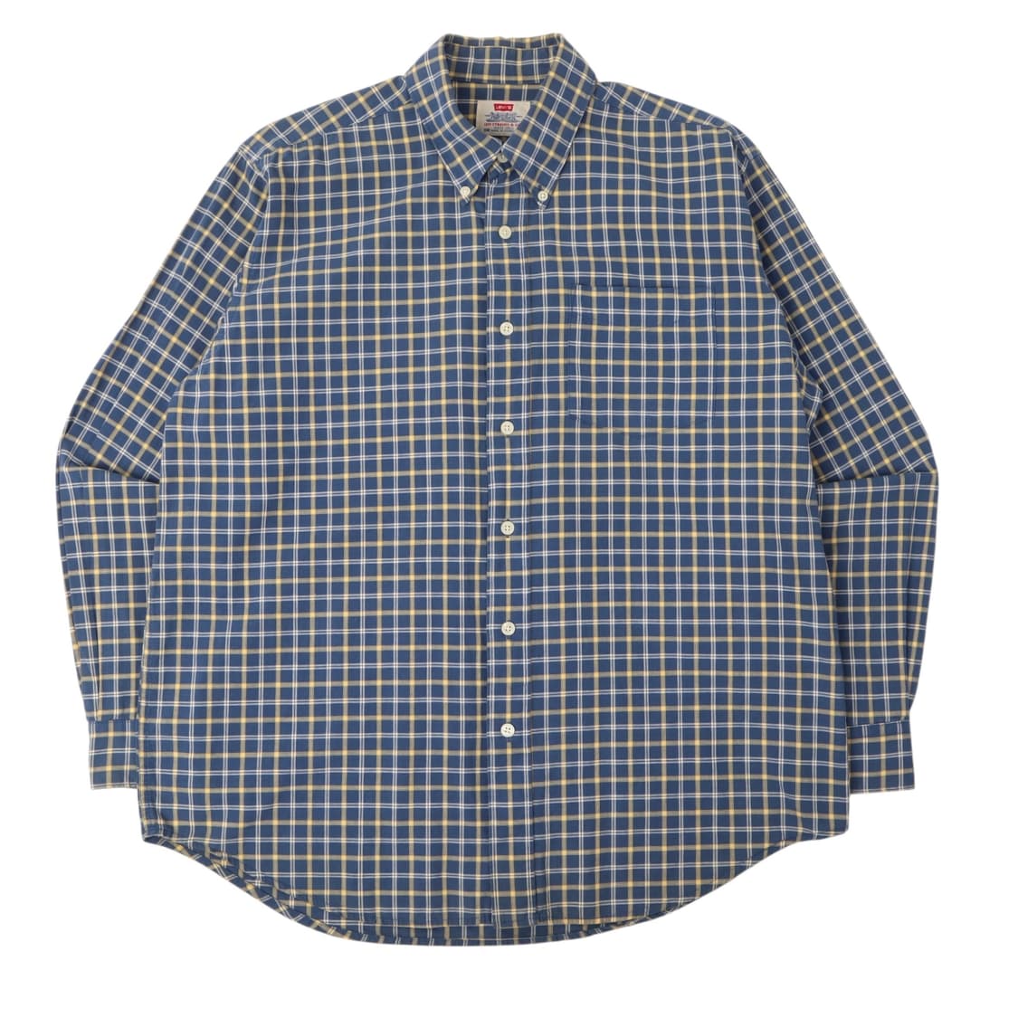 리바이스 블루 체크 셔츠 상품이미지1