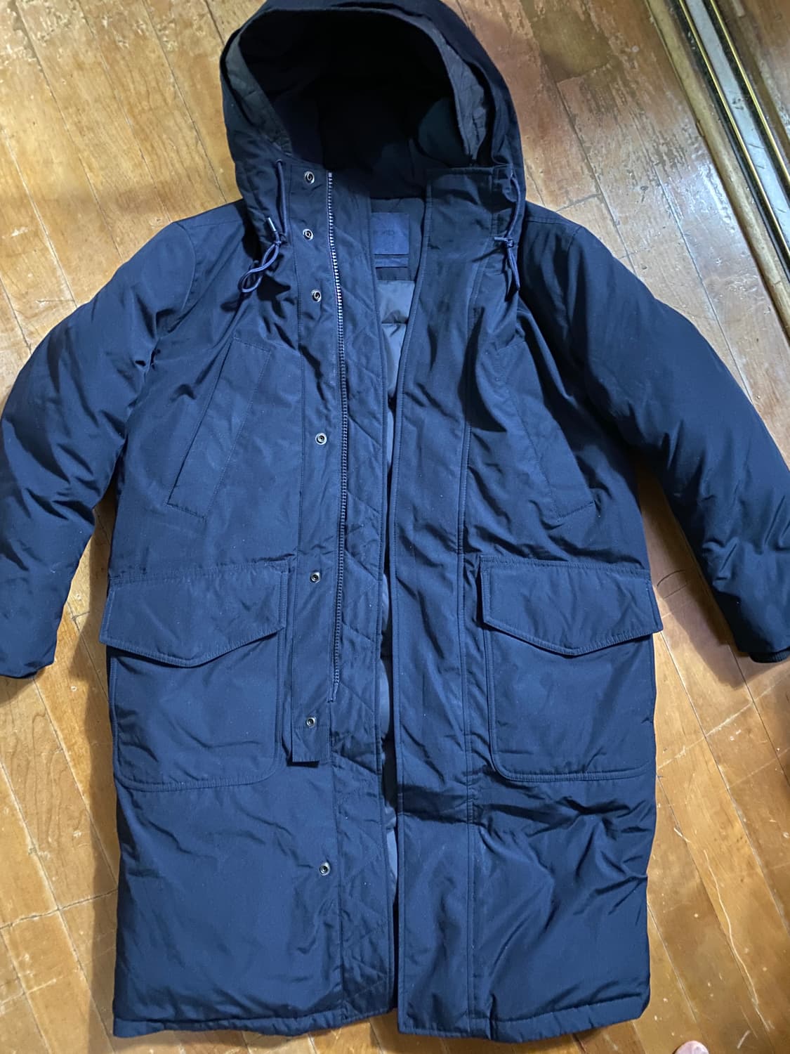 T.I FOR MEN 남성 오리털 롱패딩 (실측100) 상품이미지1